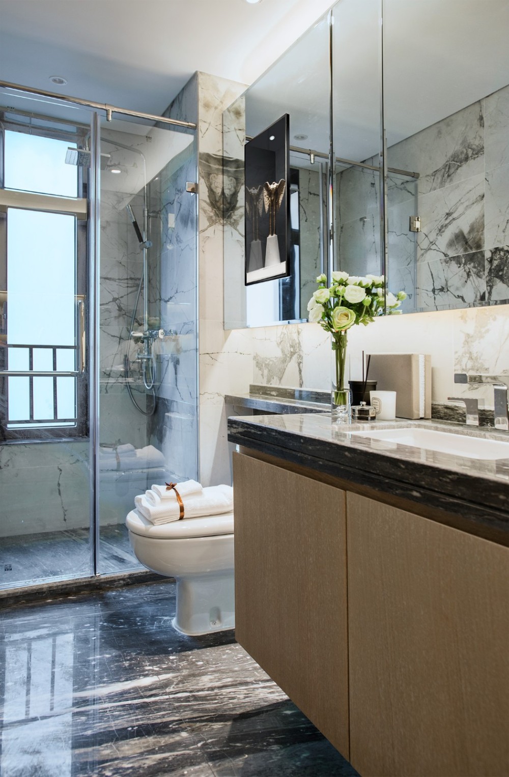 现代简约风格室内设计家装案例-卫生间 现代简约风格室内设计家装案例-卫生间