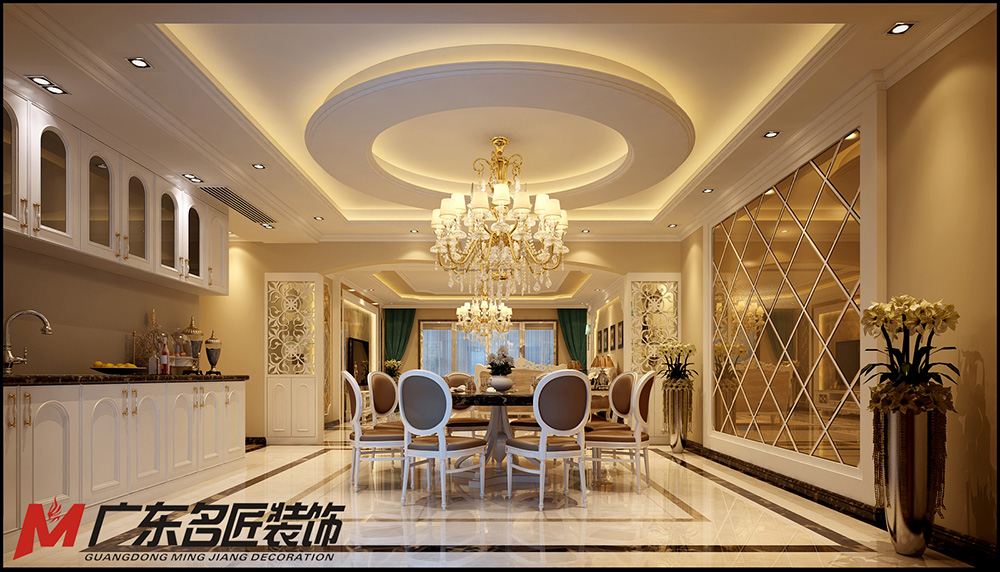 装修公司欧式风格室内装修效果图-餐厅 装修公司欧式风格室内装修效果图-餐厅