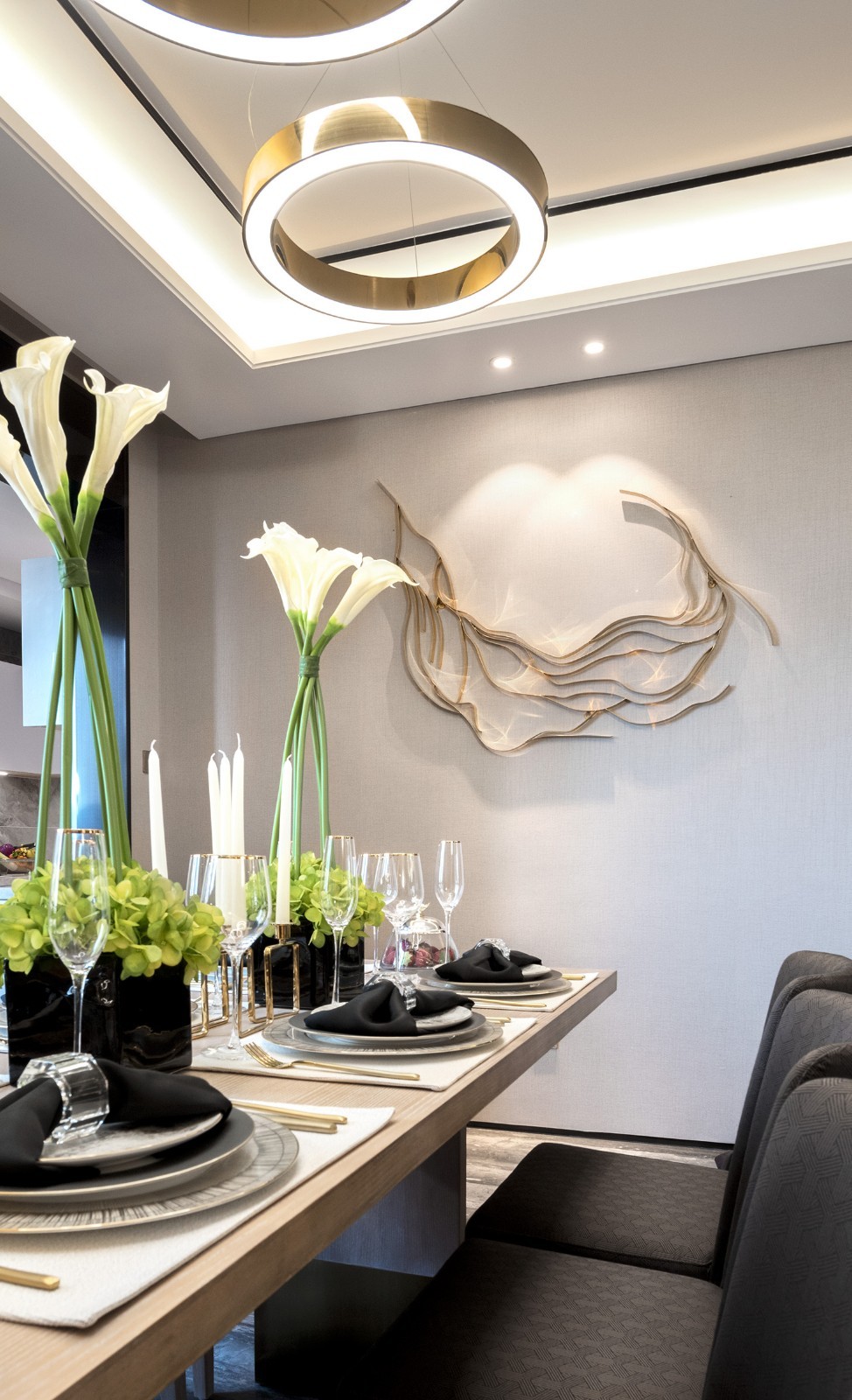 现代简约风格室内设计家装案例-餐厅 现代简约风格室内设计家装案例-餐厅