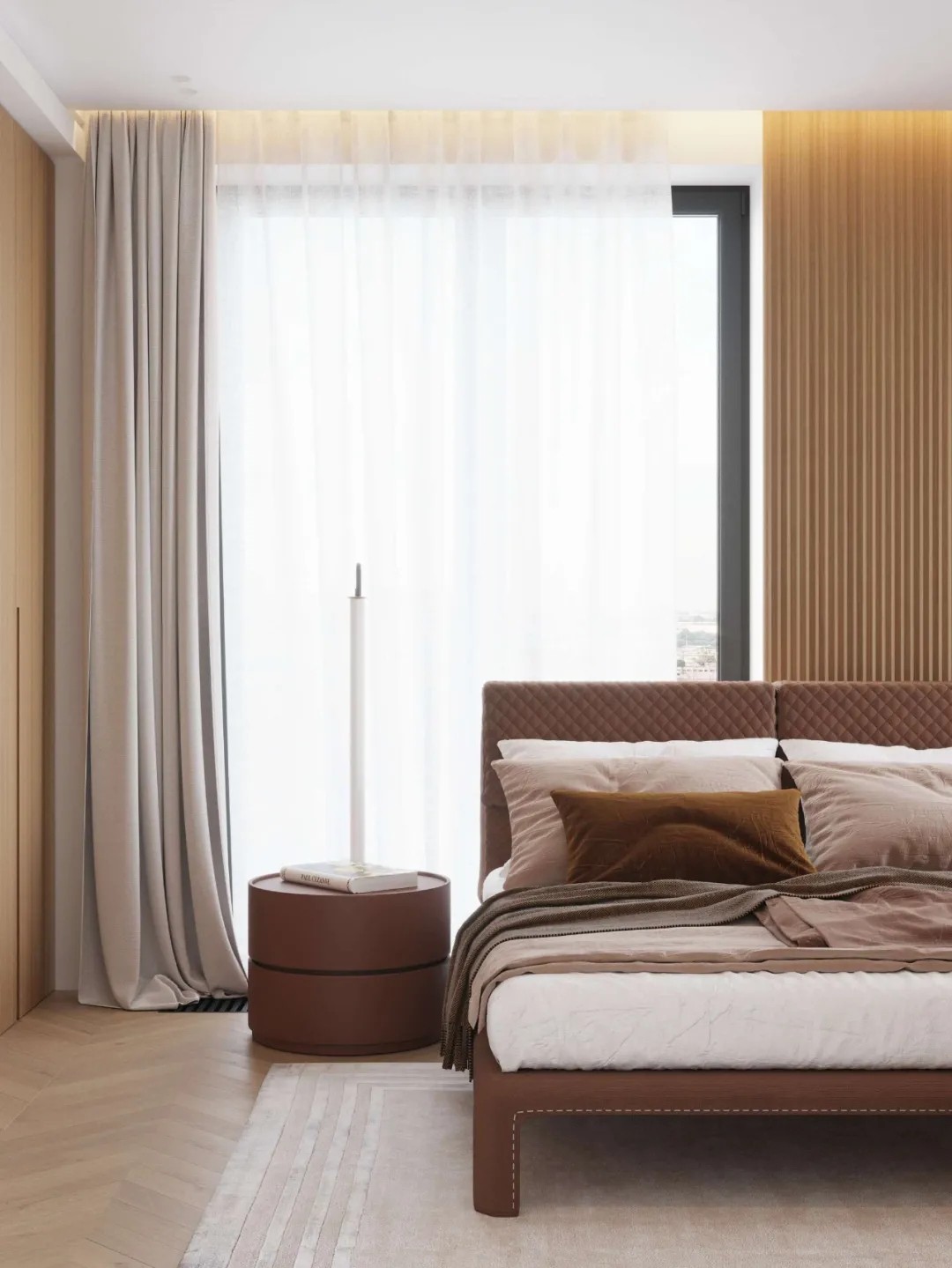 现代简约风格家装设计室内装修效果图-主卧 现代简约风格家装设计室内装修效果图-主卧